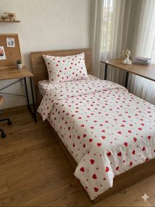 Kalpli Tek Kişilik Nevresim Takımı – Lastikli Çarşaf